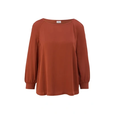 Abbildung von s.Oliver Damen 2122069 Blouse, ORANGE, 44