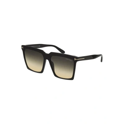 Abbildung von Tom Ford Sabrina 02 FT0764 01B 58 Sonnenbrille