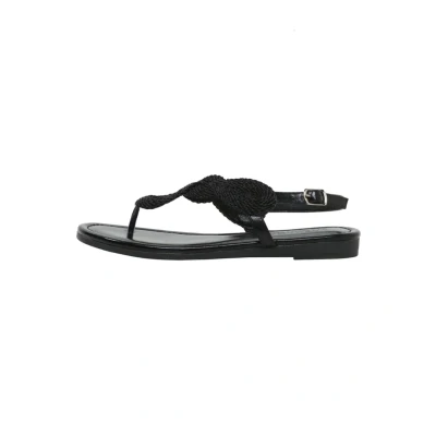 Abbildung von Lascana Zehentrenner, Damen, Größe: 36, Black Schuhe