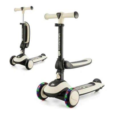 Abbildung von Kinderkraft Halley Tretroller, Stone White