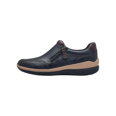 Abbildung von Jana Slipper, Damen, Größe: 38, Navy Kunststoff