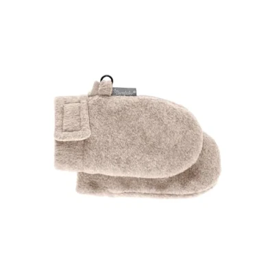 Abbildung von Sterntaler Fäustlinge ohne Daumen aus Teddyflausch mit Bündchen Stretchmaterial (Bio) Unisex Baby und Kinder Handschuhe gefüttert beige, 2