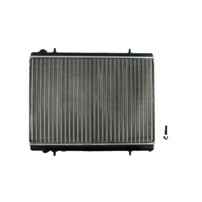 Abbildung von THERMOTEC D7C013TT Kühler, Motorkühlung Aluminium für Fahrzeuge mit/ohne Klimaanlage 380 555 34 Schaltgetriebe Kühlrippen mechanisch gefügt