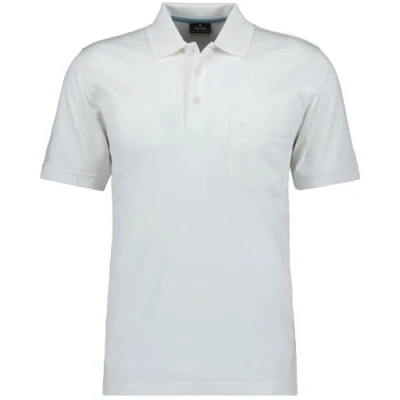 Abbildung von RAGMAN Herren Softknit Polo mit Brusttasche Kurzarm 540391, Ecru, L