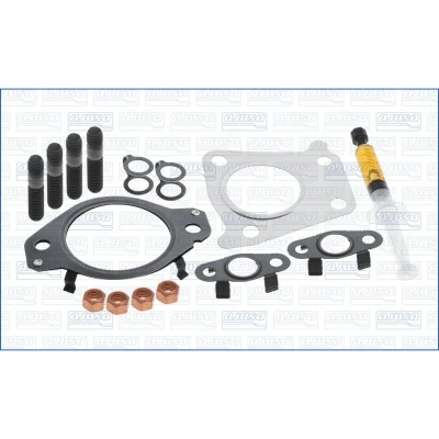 Abbildung von AJUSA JTC11754 Montagesatz, Lader syringe with oil mit Dichtungen Montageanleitung FIAT: Ducato III Van, OPEL: Antara