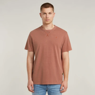 Abbildung von G STAR Tshirt basic, Herren, Größe: Large, Etruscan red gd
