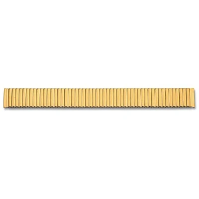 Abbildung von Eichmüller Flexibles Spannband aus poliertem Edelstahl, matt/PVD Beschichtung, Goldfarben Glänzend, 14mm, Armband