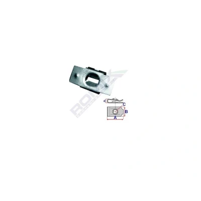 Abbildung von ROMIX C30719 Clip, Zier /Schutzleiste PEUGEOT: 508 I SW, 307 Hatchback, CITROËN: C3 Hatchback