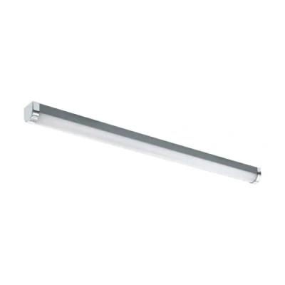 Abbildung von Eglo 99778 Spiegelleuchte Badezimmerleuchte TRAGACETE 1 silber, chrom weiss L:77 B:4,5 H:4,5cm mit Schalter IP44 4000K