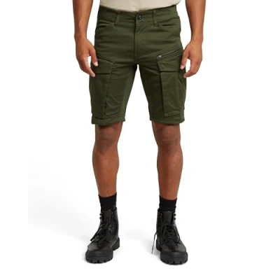 Abbildung von G STAR Rovic ZIP Regular Shorts, Herren, Größe: 30, Dk bronze green