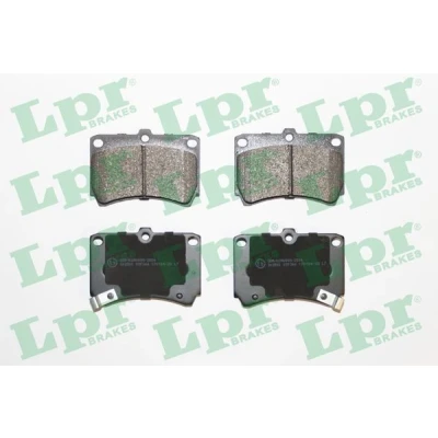 Abbildung von LPR 05P366 Bremsbelagsatz MAZDA: 323C IV Hatchback, 323 F 6, FAMILIA 4