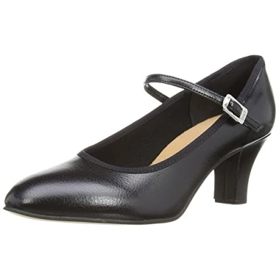 Abbildung von Kickline 2.5 Heel, Damen Jazz &amp; Modern, Schwarz (Black), 3 UK