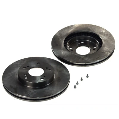 Abbildung von DELPHI BG3720 Bremsscheibe 282 23 5 Belüftet geölt unbehandelt ohne Radlager, ABS Sensorring HONDA: CR V 2, FR V, CIVIC 7 Hatchback