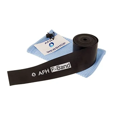 Abbildung von AFH Webshop F Band Übungsband 208 x 5 cm, schwarz = stark (ca. 1,5 mm dick)