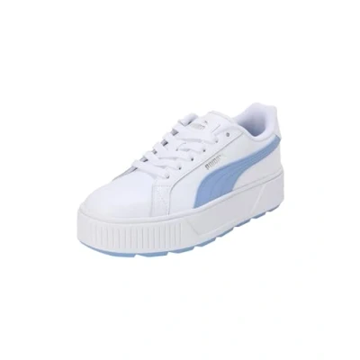 Abbildung von PUMA Damen Karmen L Sneaker, White Blissful Blue, 42 EU