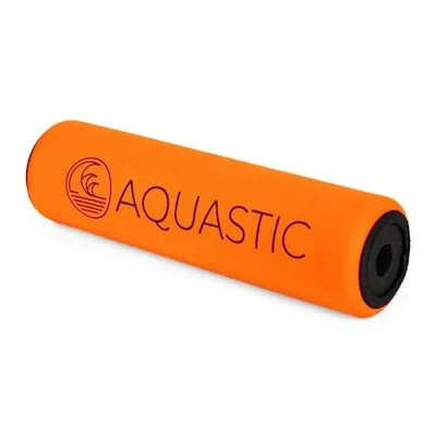 Abbildung von AQUASTIC SUP Paddel Schwimmer Neopren Boje, Auftrieb, Schutz vor Verlust, NBR Einlage, für 25mm Paddel, Zubehör Board, gut sichtbar.