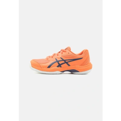 Abbildung von Asics Gelgame 10 CLAY Unisex Multicourt Tennisschuh für Kinder, Größe: 40, Nova orange/indigo fog Schuhe