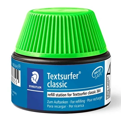 Abbildung von STAEDTLER 488 64 Textsurfer classic Textmarker Nachfüllstation für 364, grün