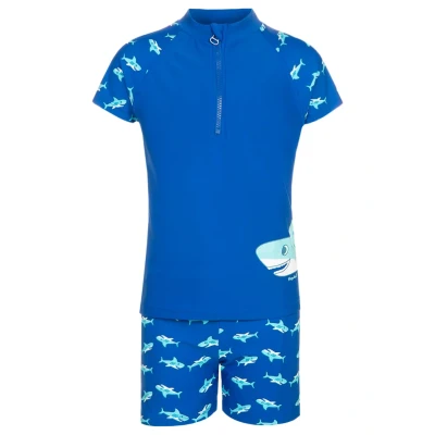 Abbildung von Playshoes SET Badehose Pants für Kinder, Größe: 110/116, Blue