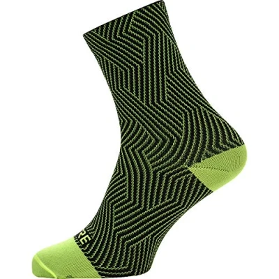 Abbildung von GORE WEAR Damen Drive Jacke Socken Mittellang, Neon Yellow/Black, 41 43 EU