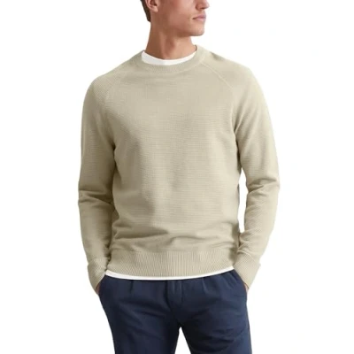 Abbildung von Marc O&#039;Polo Crewneck WITH Raglan WAVE Structure Strickpullover, Herren, Größe: XL, Dapple gray