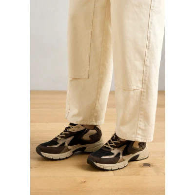 Abbildung von Gabor Comfort Sneaker low, Damen, Größe: 39, Black/brown/sand Schuhe