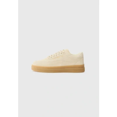 Abbildung von Tommy Hilfiger Plateausneaker »MODERN COURT SNEAKER SUEDE«, Freizeitschuh, Halbschuh, Schnürer mit weich gepolstertem Schaftrand