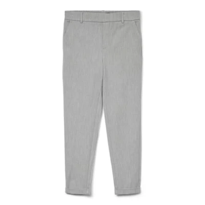 Abbildung von Vero Moda Vmmaya MR Solid NOOS Stoffhose, Damen, Größe: XLx34, Light grey melange