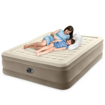 Abbildung von Intex Queen Ultra Plüsch Luftbett mit Fiber Tech RP, aufgeblasene Größe: 152 cm x 203 46 (64428ND)