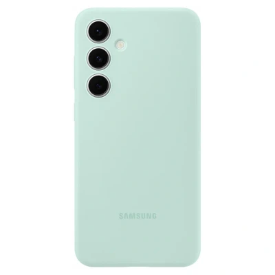 Abbildung von Samsung Silikon Back Cover Grün Galaxy S24 FE
