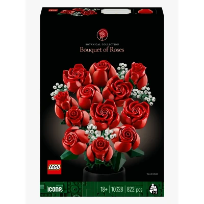 Abbildung von LEGO Icons 10328 Rosenstrauß