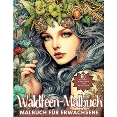 Abbildung von Waldfeen Malbuch: Komplizierte und schöne Bilder für Erwachsene Jugendliche zum Ausmalen