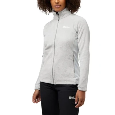 Abbildung von Jack Wolfskin Rotwand FZ W Fleecejacke, Damen, Größe: Small, Cool grey