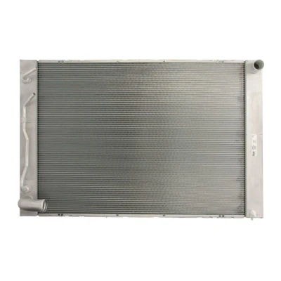Abbildung von NISSENS 606837 Kühler, Motorkühlung Aluminium 670 491 16 Kühlrippen gelötet