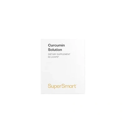 Abbildung von Supersmart Curcumin Solution 500 mg Entzündungshemmend Unterstützt einen gesunden Verdauungstrakt &amp; Leber Leistungsstarkes Antioxidans Nicht GVO 60 Licaps