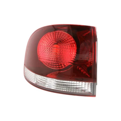 Abbildung von ABAKUS 441 1997L UE Rückleuchte links äusserer Teil P21/4W, PY21W schwarz ohne Lampenträger, Glühlampe VOLKSWAGEN: Touareg I