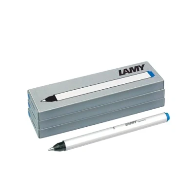 Abbildung von Lamy T11 Tintenrollerpatrone 3er Set mit großem Tintenvorrat und Schreibspitze aus Edelstahl in der Farbe Blau (löschbar) für Patronenroller Modell 311 balloon 9 Minen