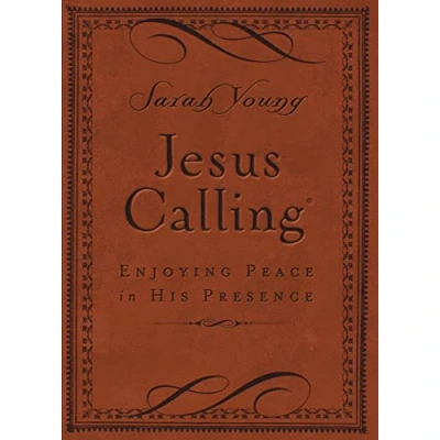 Abbildung von Jesus Calling, Small Brown Leathersoft, with Scripture References: Enjoying Peace in His Presence (A 365 Day Devotional)