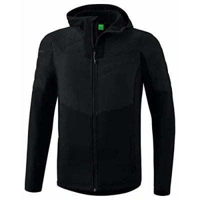 Abbildung von Erima Herren Hybrid Jacke, schwarz, XXXL