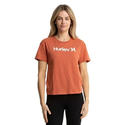 Abbildung von Hurley Damen O&amp;o Seasonal Tee T Shirt, rot (Mineral Red), S