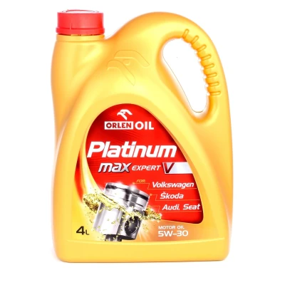 Abbildung von Orlen Platinum Maxexpert V 5W 30 4l Motoröl QFS434B40 VOLKSWAGEN: Golf 4, 5, 7, AUDI: Q3, A4 B8 Avant, A6 C6 BMW: 5 Saloon, 3 Saloon