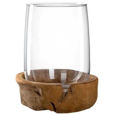 Abbildung von LEONARDO HOME TERRA Windlicht, Glas, klar