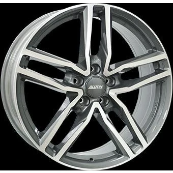 Abbildung von ALUTEC 4 loch 17Zoll 108mm Alufelge Ikenu Graphit frontpoliert IKE65720CP12 9 Felge