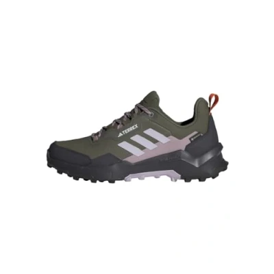 Abbildung von Adidas Terrex AX Goretex Hikingschuh Olive strata silver dawn preloved fig, Damen, Größe: 37 1/3, fig Schuhe