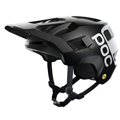 Abbildung von POC Kortal RACE MIPS Unisex Helm, Größe: 51 54, Uranium black matt/hydrogen white