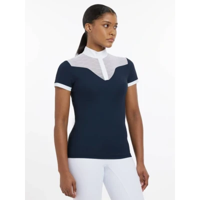 Abbildung von LeMieux Turniershirt Emily Kurze Ärmel Navy