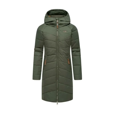 Abbildung von Ragwear Dizzie Wintermantel, Damen, Größe: XS, Dark olive