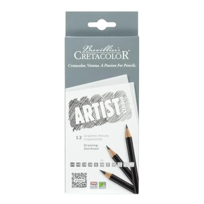 Abbildung von Cretacolor Studio Graphitstifte DRAWING, 12er
