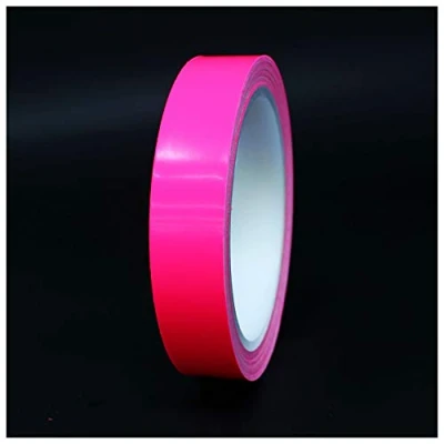 Abbildung von 10 Meter (0,79/Meter) Glanz Zierstreifen Auto Motorrad Boot Modellbau Silber Chrom Finest Folia Dekorstreifen Seitenstreifen (Neon Pink, 10mm Breite)