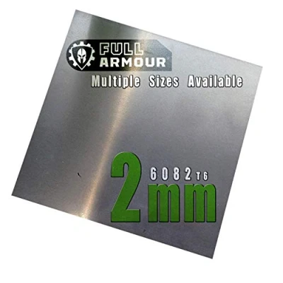 Abbildung von 2 mm Aluminiumblech Güteklasse 6082 T6 150 x mmm (15cm 15cm)